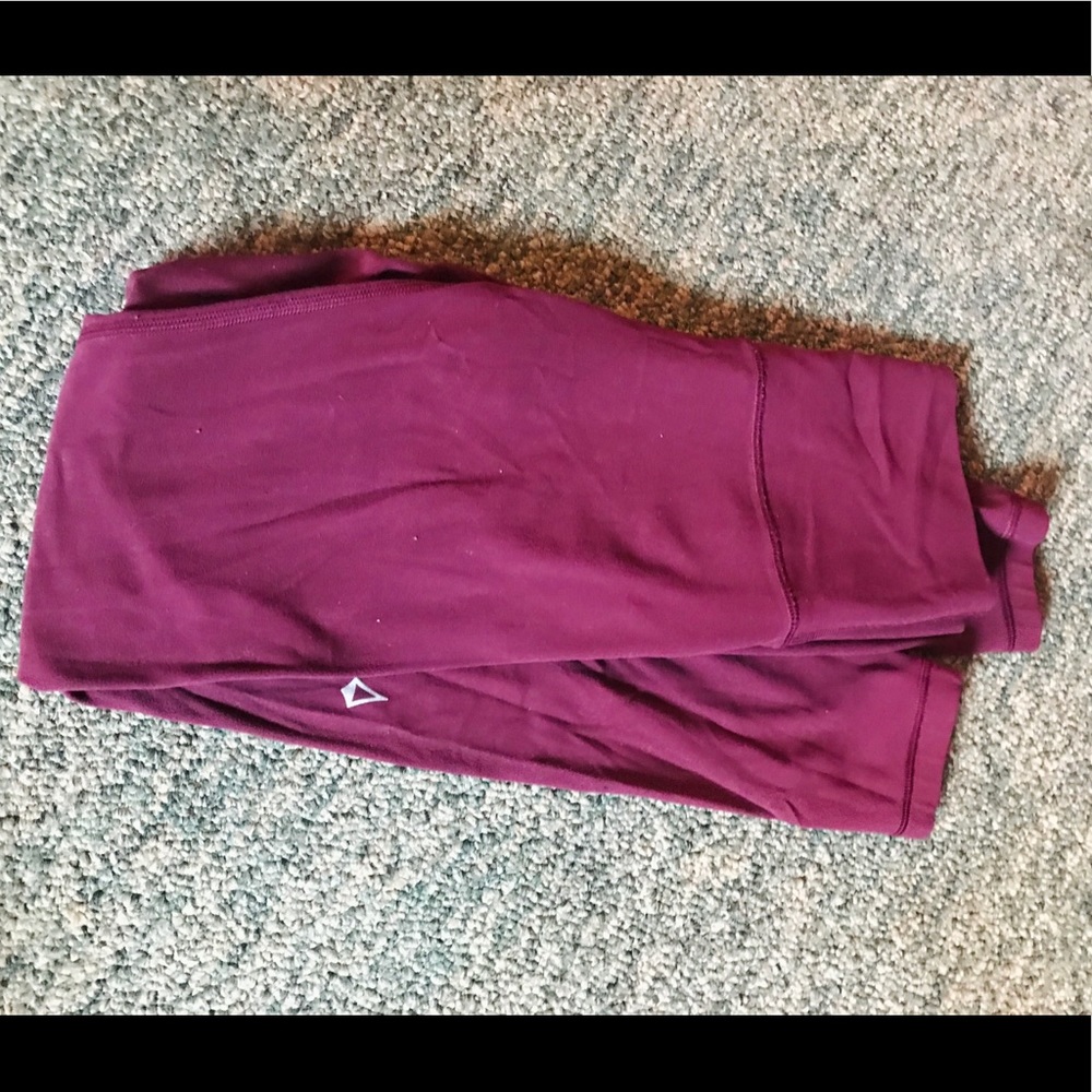 Maroon Ivivva  youth leggings size 8